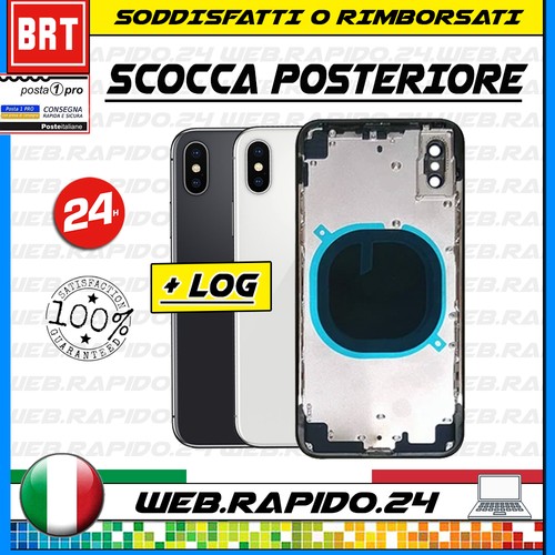 Scocca posteriore vetro - scocca, vetro+frame