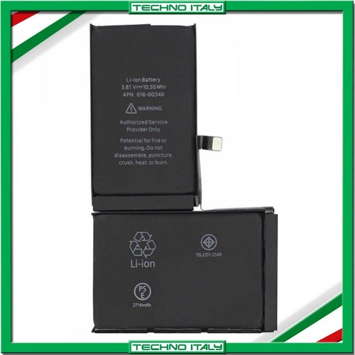 Batteria per apple iphone - iphone, x